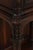 Antique Carved Walnut Baroque Style Liquor Cabinet For Sale - Image 11 of 14