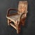 Wood Antique Rustic Armchairs, 1830, Set of 4 For Sale - Image 7 of 10