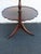 Wood 1940s Mahogany 3 Tiers Carved Pie Crust Round Side End Table 6911 For Sale - Image 7 of 10