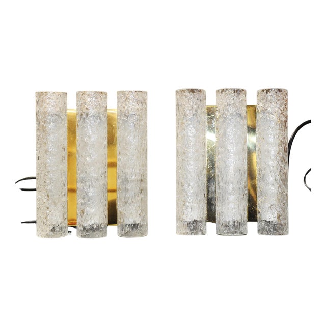 Vintage Wall Lamps from Doria Lichtwerken, Austria, 1960s, Set of 2 For Sale