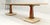 Mid-Century Modern Inlayed Travertine Top & Base 18x60" Rectangle Mid Century Modern Coffee Table For Sale - Image 3 of 12