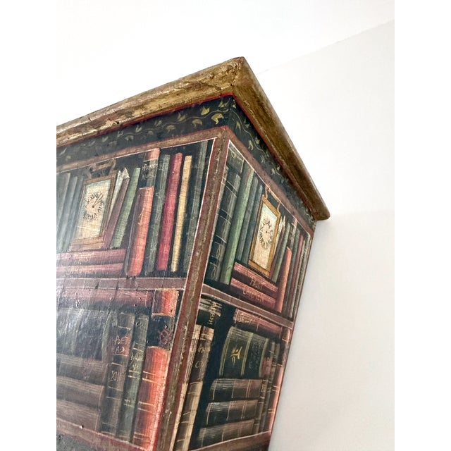 1950s Fornasetti Style Trompe l'Oeil Waste Basket / Planter For Sale - Image 12 of 16
