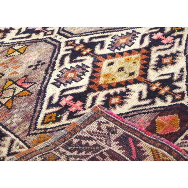 1960s Turkish Oushak Runner For Sale - Image 4 of 6