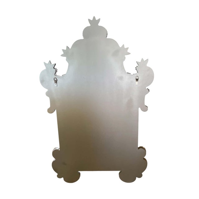 Vintage Venetian Mirror in the Style of Murano For Sale - Image 11 of 12
