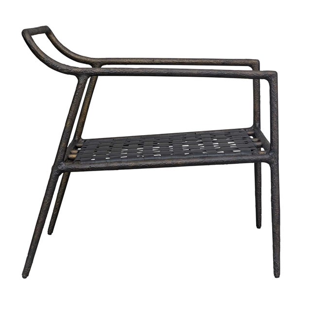 Kenneth Ludwig Chicago Thayer Outdoor Upholstered Lounge Chair For Sale - Image 4 of 13