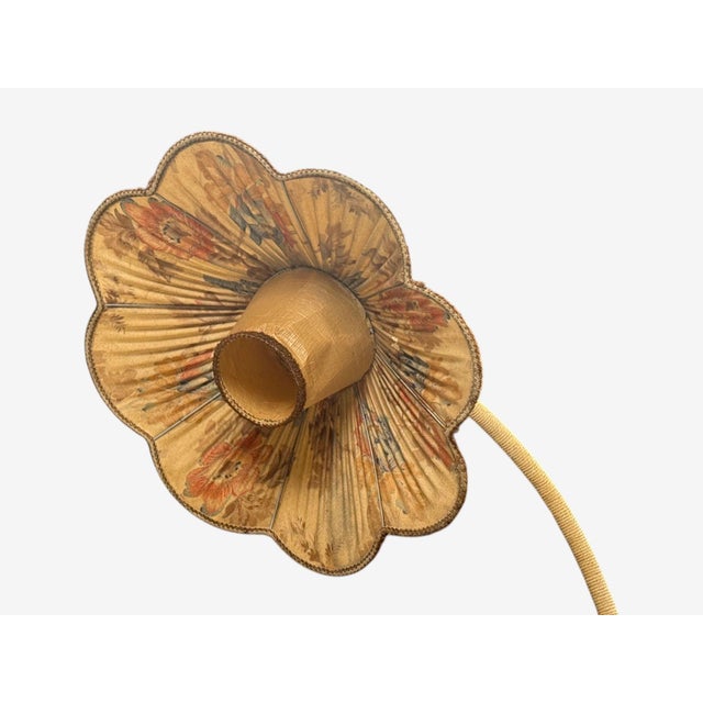 Wood Swedish Modern, Organic Floor Lamp, Cord, Wood, Sweden, 1930s For Sale - Image 7 of 11