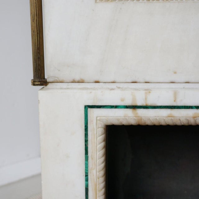 Malachite and Marble Cabinet, 1950s For Sale - Image 6 of 18