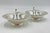 Silver 1980s Emilia Castillo Silver-Plated Bowl & Cup Set With Sculptural Worm Handles For Sale - Image 8 of 18