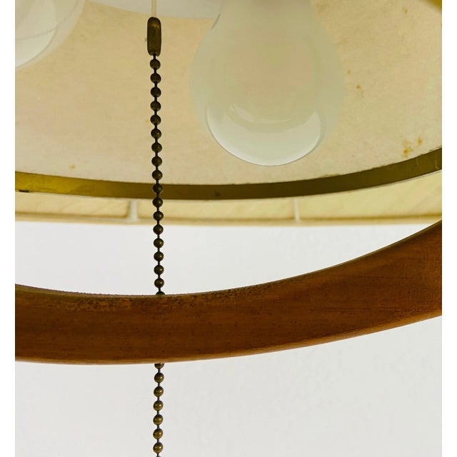 1970s Height Adjustable Pendant Lamp by Temde For Sale - Image 10 of 12
