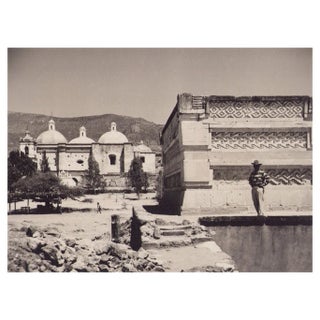 Hanna Seidel, Mexican Ruins, Mitla, Black and White Photograph, 1960s For Sale