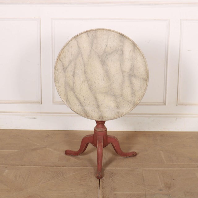 English Oak Tripod Table For Sale - Image 9 of 9