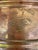Beautiful vintage Turkish copper cauldron from Gaziantep (G. Antep), a region renowned for its traditional coppersmithing....