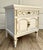 Hollywood Regency 1970s Thomasville Nightstand Newly Refinished in White With Hand-Painted Gold Details For Sale - Image 3 of 12