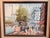 1960s Framed Paris Street Scene With the Eiffel Tower For Sale - Image 5 of 5