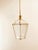 Brass and Clear Glass Lantern For Sale - Image 14 of 18