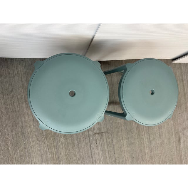 Plastic Edward Barber & Jay Osgerby for Emeco on & on Counter Stools, Pair For Sale - Image 7 of 10