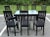Calligaris Calligaris Italian Designer Dining Table With 8 Chairs on Sale Now $1995 Bon Ton 95" Dining Table Eight Chairs For Sale - Image 4 of 11