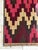 Red Framed Large Antique Nazca Textile Panel with Geometrical Design For Sale - Image 8 of 12