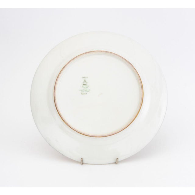 Early 20th Century C. Ahrenfeldt Limoges Porcelain Dinner Plates - Set of 12 For Sale In New York - Image 6 of 7