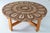 Wood Danish Mid-Century Modern Round Coffee Table, Teak & Ceramic, 1970s For Sale - Image 7 of 13