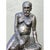 Vintage Bronzed Terracotta Seated Male Sculpture For Sale - Image 11 of 12