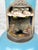 Vintage Abstract Folk Signed Pottery & Stained Glass Window Shrine Sculpture For Sale - Image 10 of 13