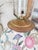 Chinoiserie Vintage Chinese Famille Rose Peach Motif Ceramic Ginger Jar Table Lamp For Sale - Image 3 of 12