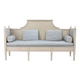 Early 19th Century Painted Gustavian Sofa, 1810 For Sale