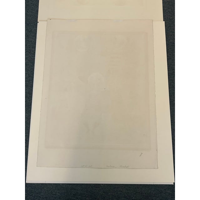 Mid 20th Century Original Framed Graciela Rodo Boulanger Aquatint Print, Signed & Numbered For Sale In Los Angeles - Image 6 of 9