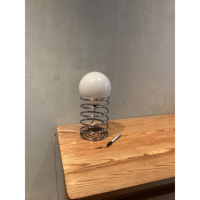 Spiral Spring Lamp, 1970 For Sale - Image 4 of 7