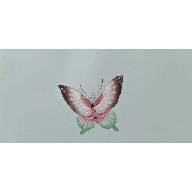 Not Yet Made - Made To Order Lemon Tree Light Blue Wallpaper Mural - 5 Panels For Sale - Image 5 of 9