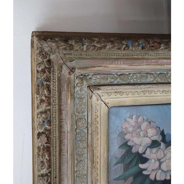 1940s Robert Lee, Still Life Composition, 1947, Oil Painting on Canvas For Sale - Image 5 of 7