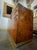 Mid-Century Modern Italian Burl Walnut and Brass Credenza After Pierre Cardin For Sale - Image 3 of 8