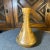 Well crafted Stangl pottery vase hand painted in gold providing a warm regal feel. This neutral tone allows an accent to...