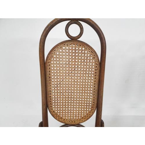 Brown Nr. 5 Dining Chairs by Michael Thonet for Thonet, Romania, 1900s, Set of 2 For Sale - Image 8 of 13