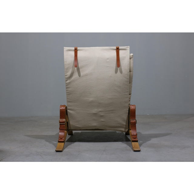 Textile FK10 Plico Chair by Preben Fabricius Jorgen Kastholm, 1970s For Sale - Image 7 of 15