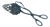 Vintage Cake Tongs, 1975 For Sale