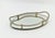 Hollywood Regency Mid-Century Hollywood Regency Oval Mirrored Tray, 1950s For Sale - Image 3 of 14