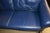 Mid-Century Modern Vintage Euri Collection Royal Blue Soft Leather Loveseat Couch From Germany For Sale - Image 3 of 14