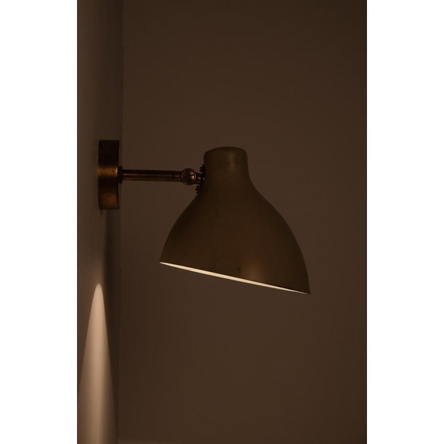 Rare model produced by ASEA, Sweden, 1940s. Good original condition with beautiful patina. This piece is attributed to the...