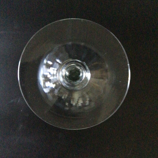 Glass Vintage Orrefors Prelude Clear Water Goblets-Set of 4 For Sale - Image 7 of 12