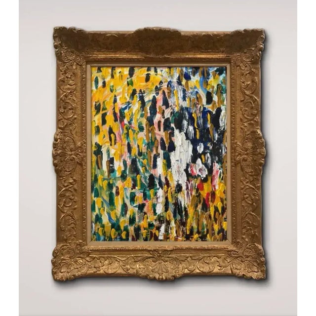 Abstract Matthew Izzo Abstract Oil Painting on Canvas Titled "Valley Stream" For Sale - Image 3 of 5
