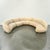 Incredible pair of two very rare sofas designed by Vladimir Kagan for Weiman. These pieces have a unique abstract curve,...