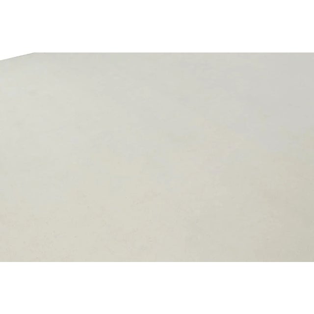 Contemporary Rug & Kilim’s Oversized Textural Rug in Simple, Solid Cream White Tones - 14x14 For Sale - Image 3 of 7