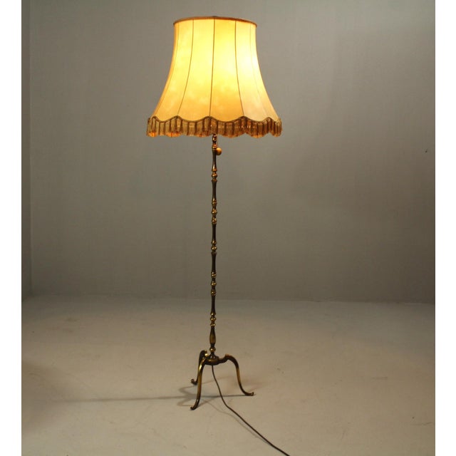 Large Old World Brass Lamp, Germany, 1950s For Sale - Image 18 of 18