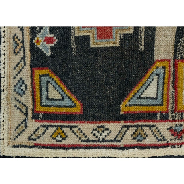 Turkish Turkish Mini Rug Oriental Hand Knotted Vintage Rug 2'3" x 3'5" #16401 For Sale - Image 3 of 8