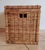 Large Square Rattan Chest, Vintage For Sale - Image 4 of 12
