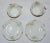 Art Deco Limoges Haviland H & C Van Heusen Charles Co. New York Pair of Cup and Saucers - Service for 2 For Sale - Image 3 of 8
