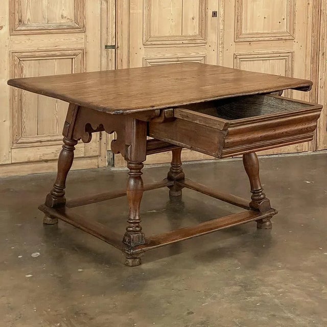 18th Century Dutch Center Table ~ Library Table For Sale In Baton Rouge - Image 6 of 13