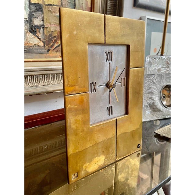 Large Model Table Clock from David Marshall, Spain, 1960s For Sale - Image 6 of 8